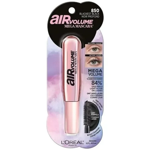 L'Oreal Paris Air Volume Mega Mascara, Black