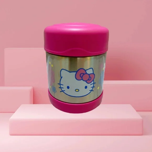 Sanrio Pink Hello Kitty Food Storage Container
