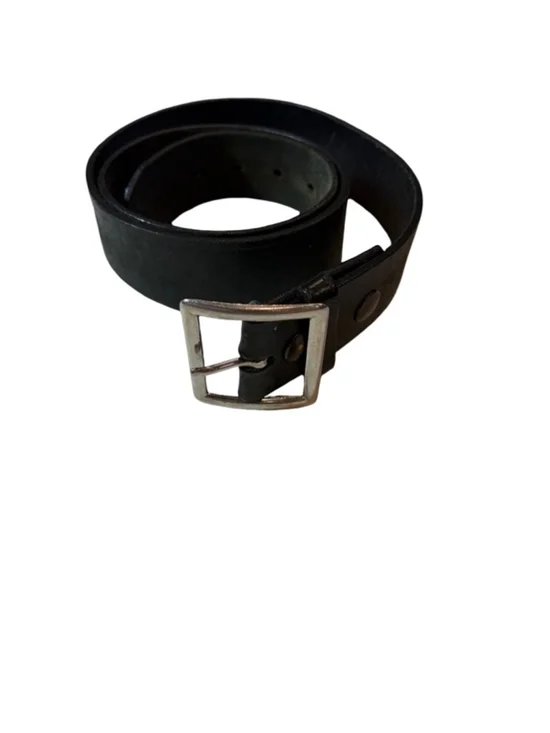 Boston Leather Black Belt USA Crafted With Pride Size 38