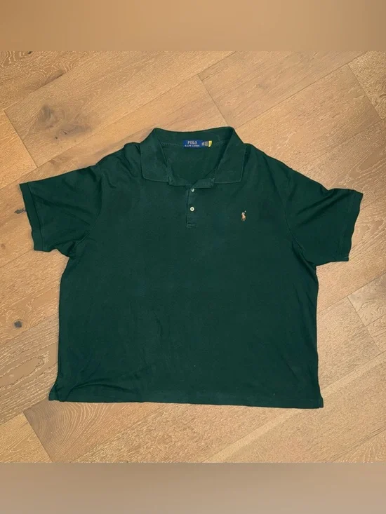 Polo by Ralph‎ Lauren Forest Green Short Sleeve Polo