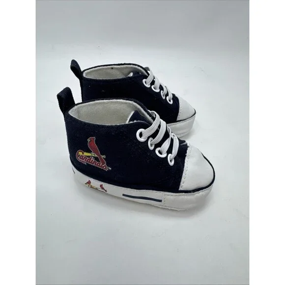 St. Louis Cardinals Baby  Pre-Walkers Shoes Set Size 0-6 Months MLB
