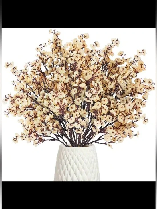 Cream Baby’s Breath Artificial Floral Stem Set NEW 🏷️