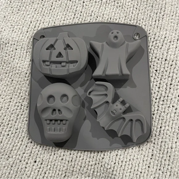 Gray Halloween Silicone Mold
