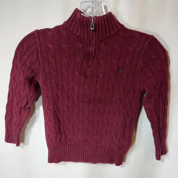 Polo-ralph-lauren Men's Burgundy and Red Sweatshirt
