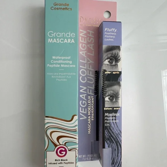 Grande Cosmetics Mascara Bundle NEW Pacifica Vegan Lash Volume Set