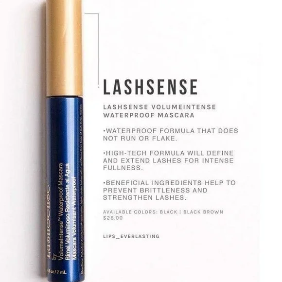 LashSense VolumeIntense Waterproof Mascara - BLACK/BROWN