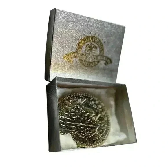 Award Design Medals Original Coors 1992 Rodeo Showdown Belt Buckle Scottsdale Az