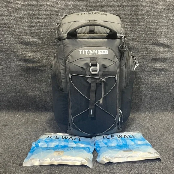 Arctic Zone 10005805 Titan PRO 26-Can Deep Freeze Backpack Cooler w/ Ice Walls