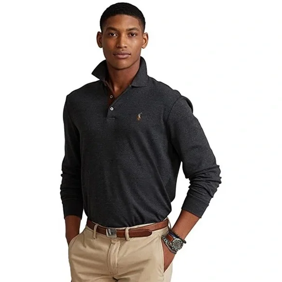Polo Ralph Lauren | Charcoal Grey Polo Shirt Size XL