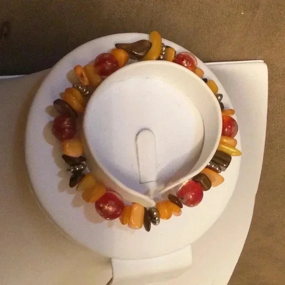 Beaded Stretch Multicolor Bracelet