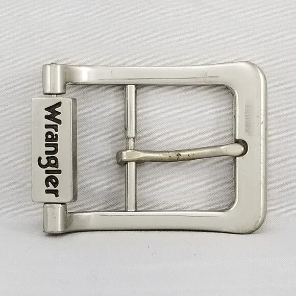 Vintage Belt Buckle Wrangler‎ Pin Buckle Western Cowboy Jeep Rodeo Horse Rider