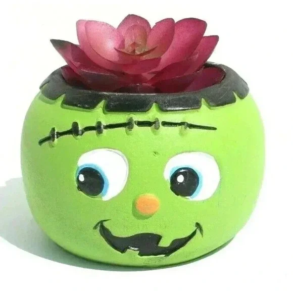 New Baby Frankenstein Succulent Planter Small Plant Pot Home Garden Decor