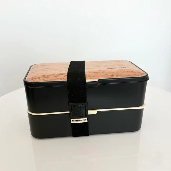 Bentoheaven Bento Box Adult Lunch Box Meal Prep Container with Utensils
