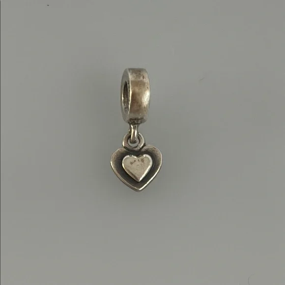 Pandora Silver Heart Bracelet Charm