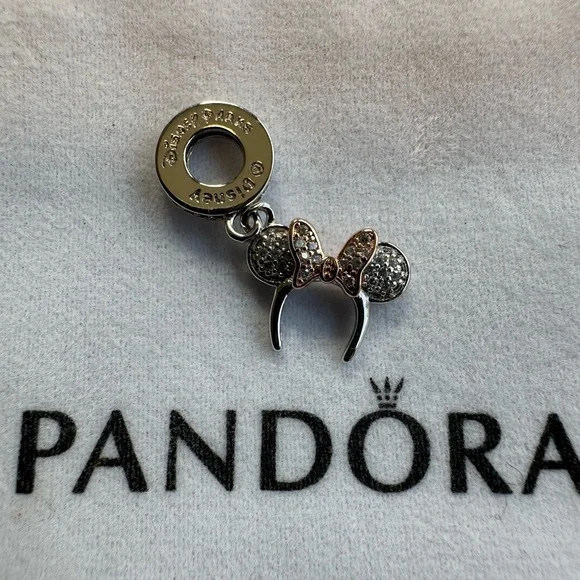 Disney x PANDORA Disney Parks Minnie Ears Headband With Bow