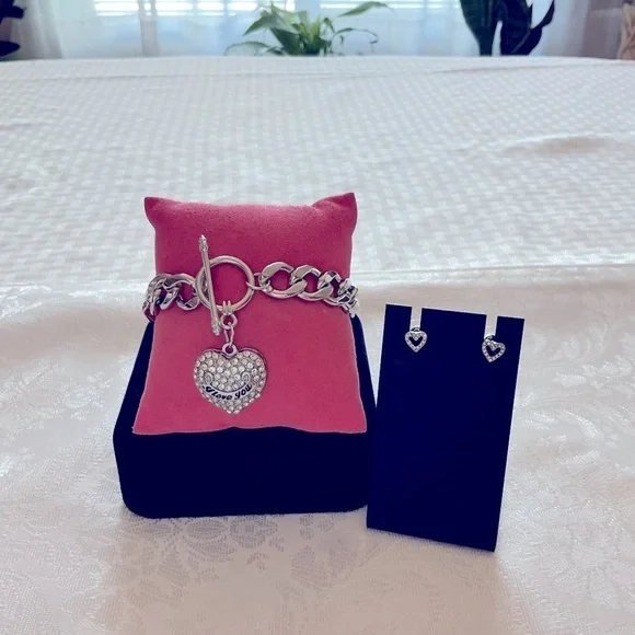 Juicy Couture Silver Tone Bracelet