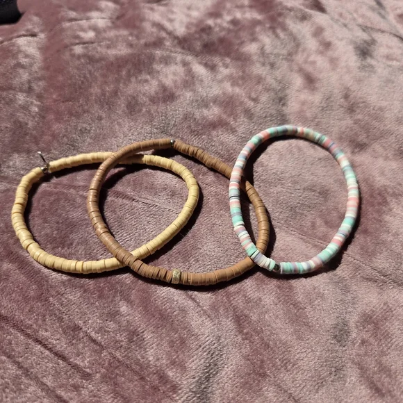 Rachel Lynn by Corri Lynn (RLXCL) -Handmade Bracelet Trio - 7in