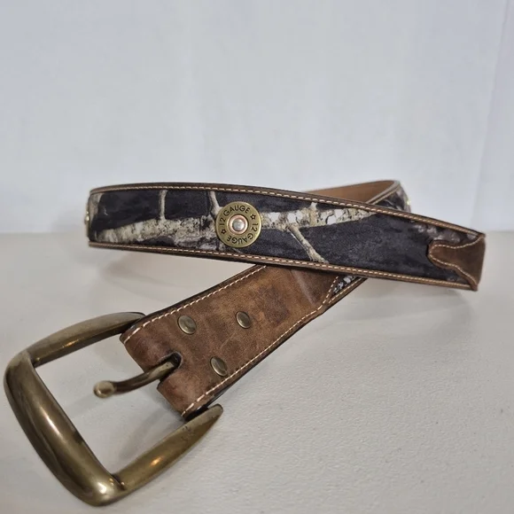 Nocona Camo Shotgun Shell Belt - Size 42