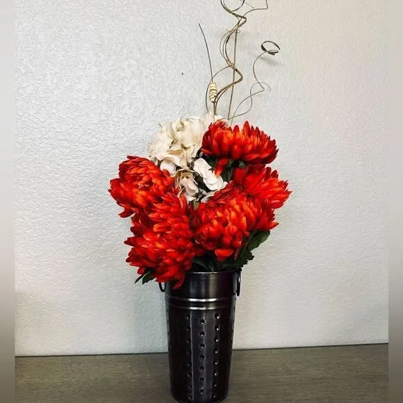 Fall Autumn Floral Centerpiece Arrangement