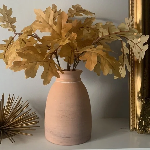 Decorative Tabletop Plant‎ Arrangement fall vase