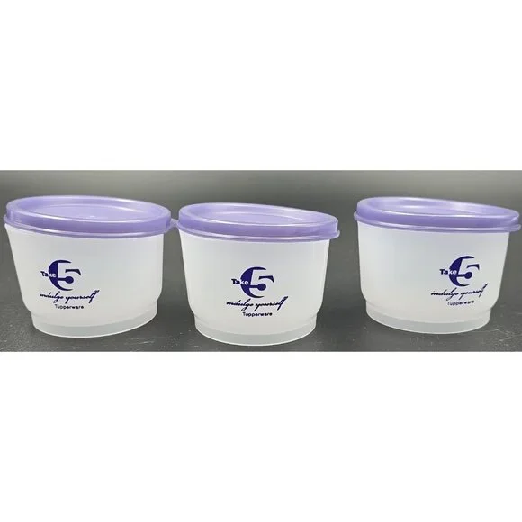 Set of 3 Tupperware 