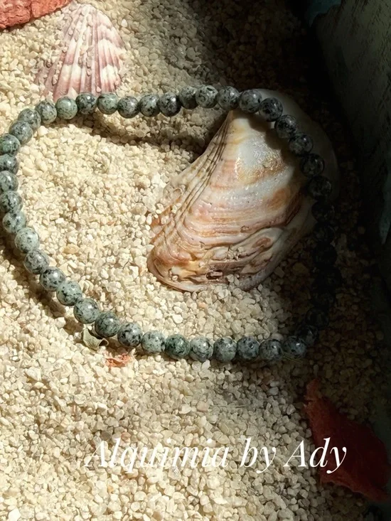 Labradorite super dainty beaded bracelet