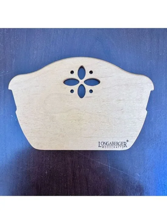 Longaberger Woodcrafts Wood Bread Basket Divider.