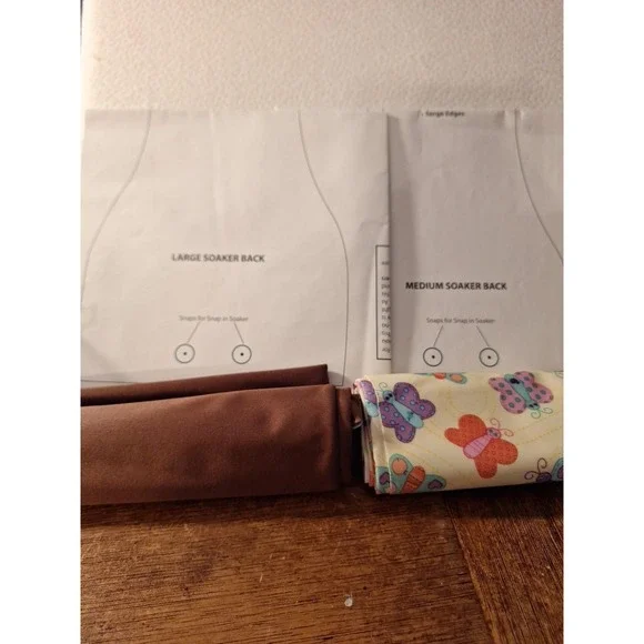 2ct Pul Fabric Fabric  & Paper Pattern for Diaper Covers