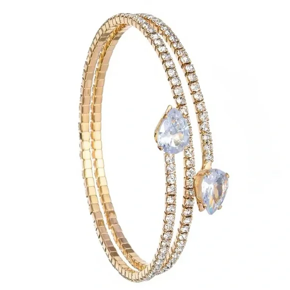Gold Filled Cubic Zirconia Bracelet