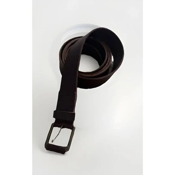 Timberland Dark Brown Genuine Leather Belt - Men's Size 56