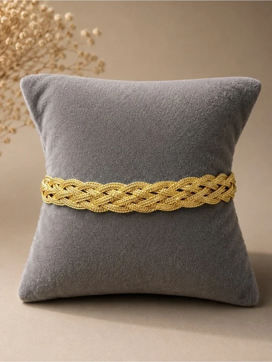 Gold Filled Braided Mesh 7.5