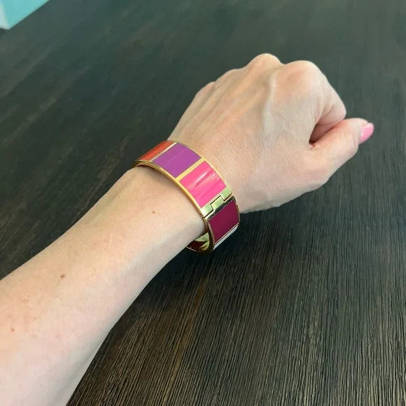 Kate Spade Fancy Meeting You Here Color Block Bracelet Bangle