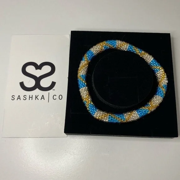 Sashka Co. Beaded Bracelet Turquoise