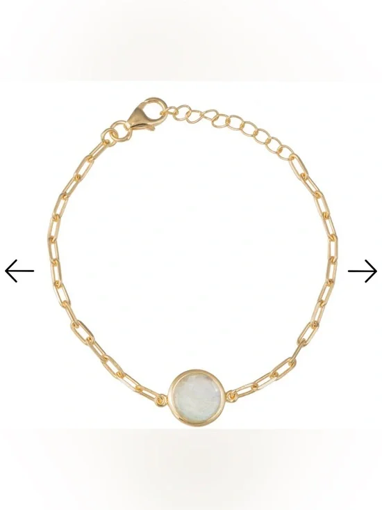 NWOT, Women’s gold bracelet. This product is a gold-plated chain bracelet.