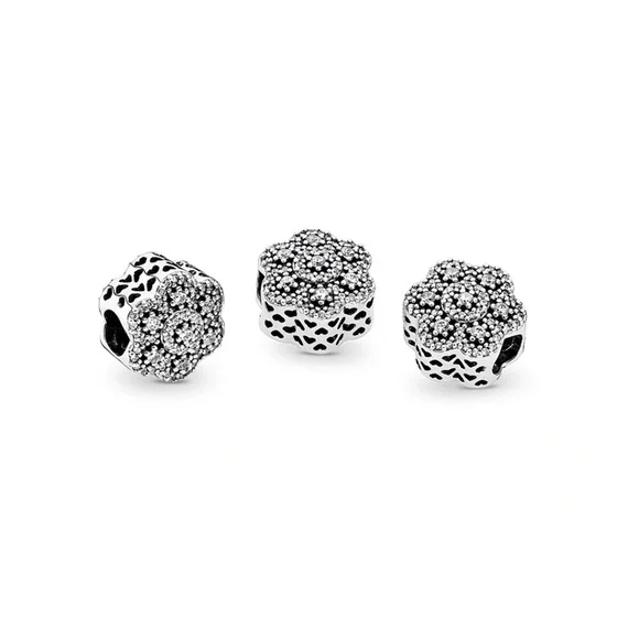 Ice Floral Charm