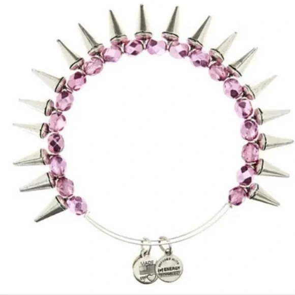 ALEX ANI SPIKE OF CREATIVITY BRACELET - MINT