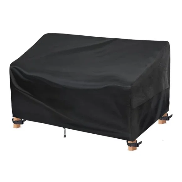 Outdoor Patio Sofa Cover Waterproof Heavy Duty 93W x 40D x 35H‎ Black