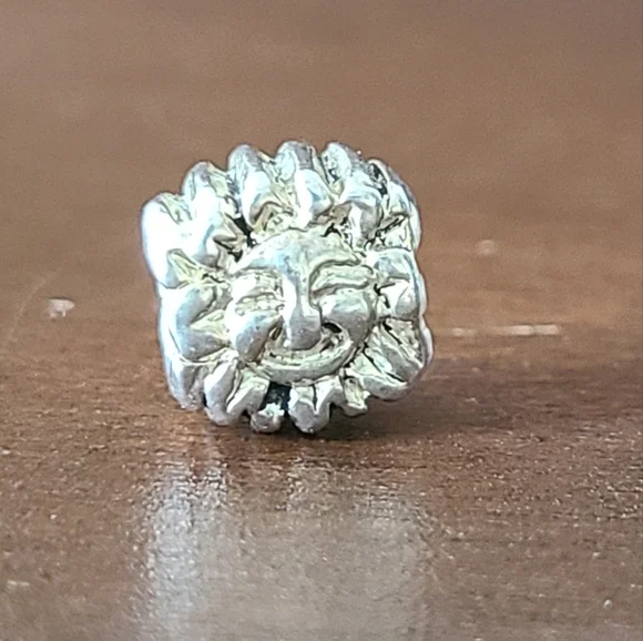 SALE! Sun 925 Silver Bead Charm