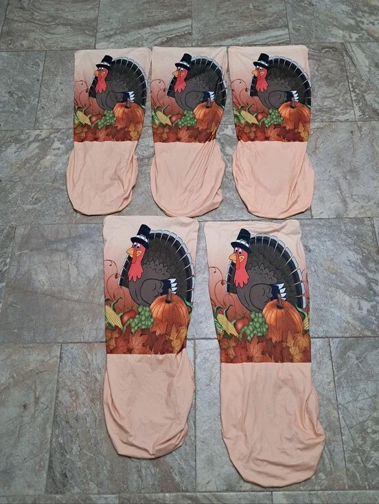 Northern Brothers Dinning Chair Slip Covers Set Of 4 Thanksgiving Holiday