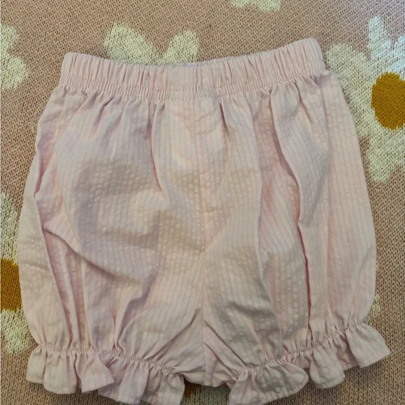 Pink Ruffled Kids Bloomers