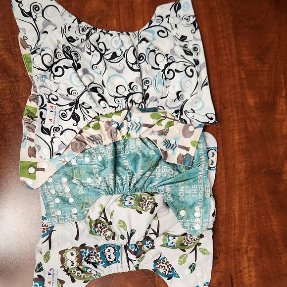 Stylish Multicolor Diaper Covers