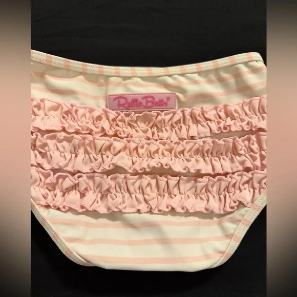 Ruffle Butts Soft Pink Ruffle Diaper Cover