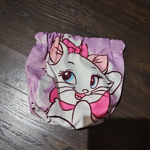 Marie Cat Pouch - Pink and Purple