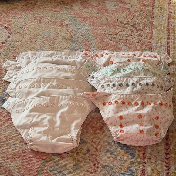 GroVia + June & January collab hybrid diaper shells