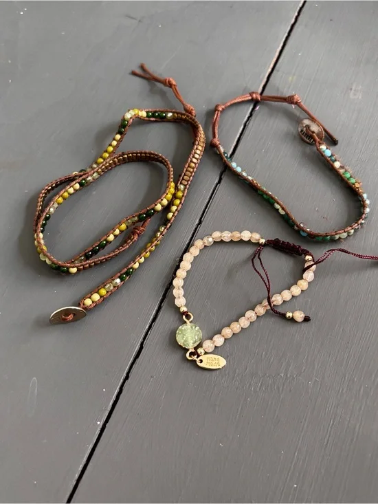 Handmade Beaded Adjustable Bracelets