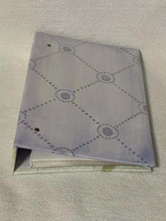 Lavender 3 rings photo album 300 pocket hold 4x6 photo