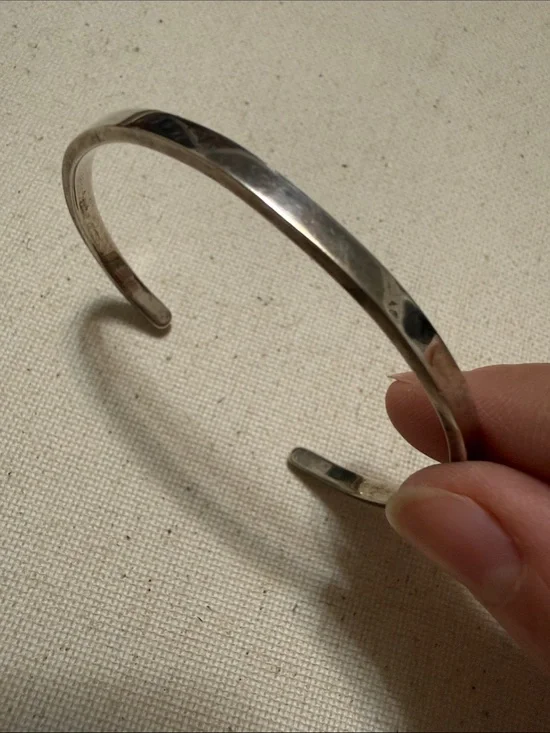 Sterling Silver 925 Mexico Cuff Bracelet