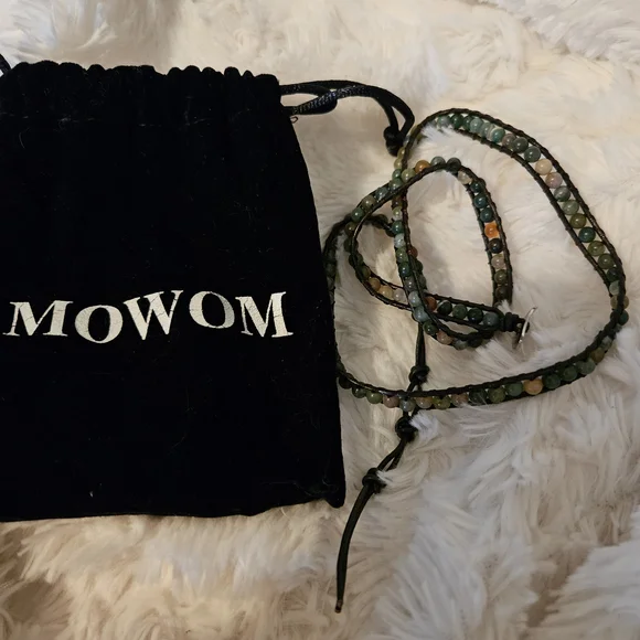 MOWOM Beaded Wrap Bracelet