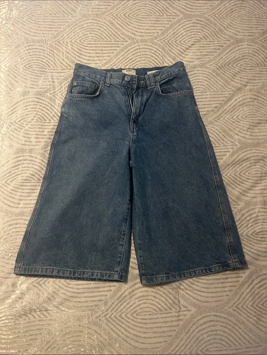 Cotton On Blue Baggy Denim Jort