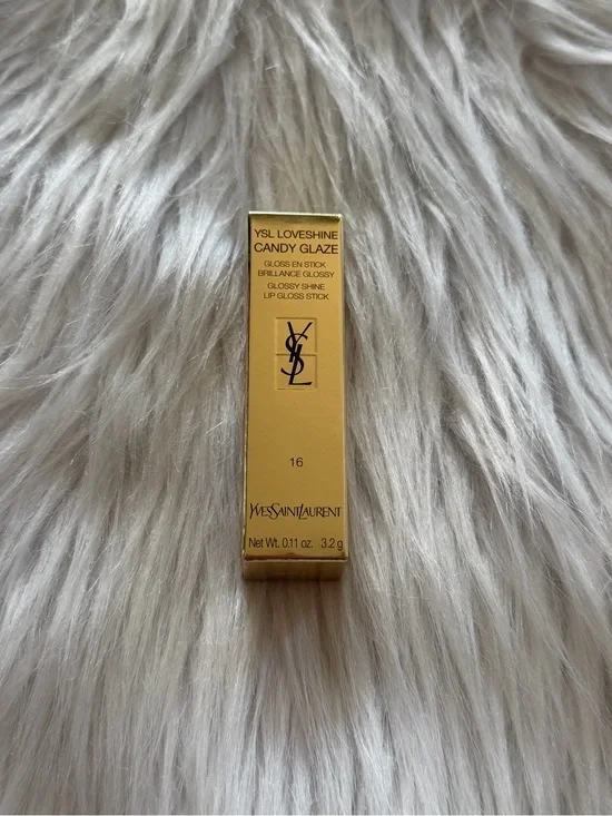 YSL Loveshine Candy glaze in shade 16 Watermelon high